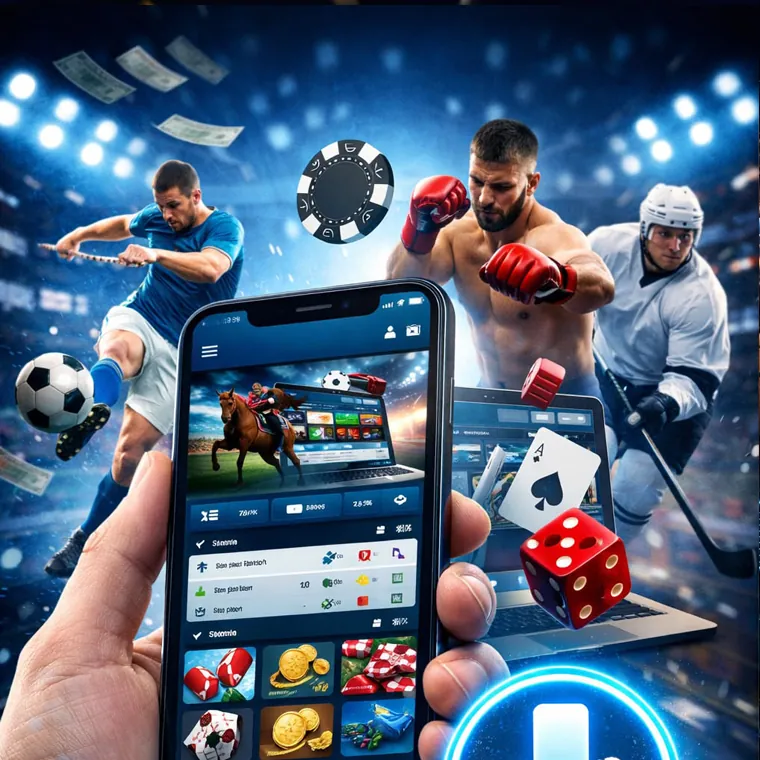 A smartphone screen displaying the optimized and intuitive user interface of the plus777 App
